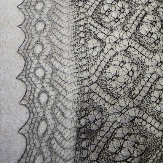 Image sur Stricken - Shetland Lace Technik