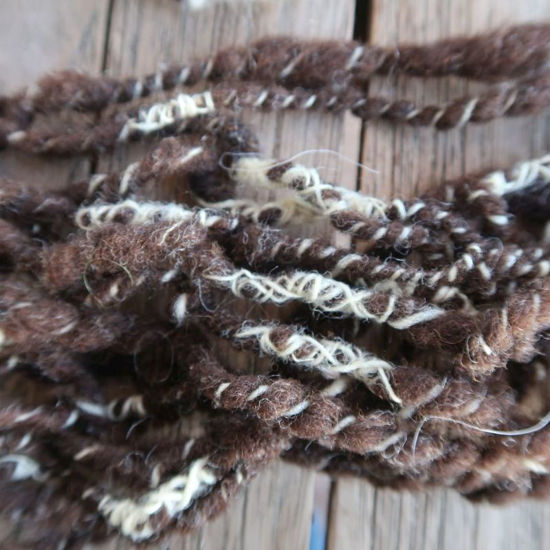 Bild von Spinnen - Effekt durch Zwirnen