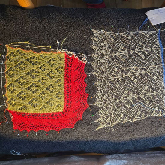 Image sur Stricken - Shetland Lace Technik