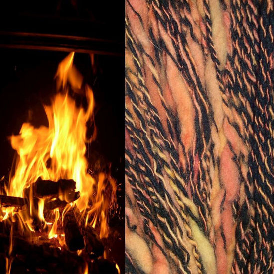 Bild von Spinnen - Effekt durch Zwirnen