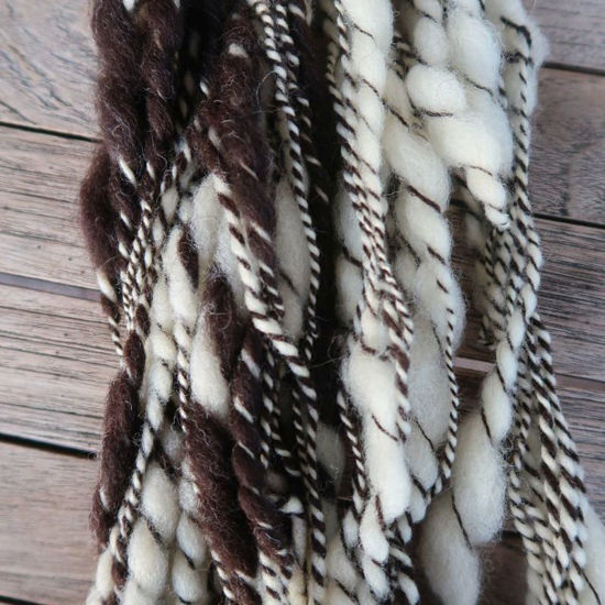 Bild von Spinnen - Effekt durch Zwirnen