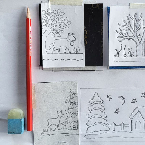 Image sur Scherenschnitt - Schnupperkurs