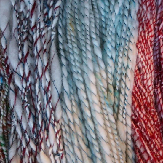 Bild von Spinnen - Effekt durch Zwirnen